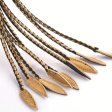(image for) Premium Leather Cat O' Nine Tails Whip - 60cm