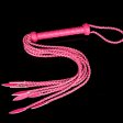 (image for) Premium Leather Cat O' Nine Tails Whip - 80cm