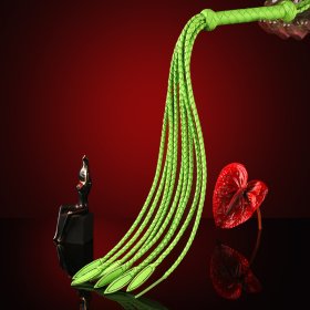 Premium Leather Cat O' Nine Tails Whip - 64cm