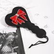 (image for) Red Bowtie Leather Paddle