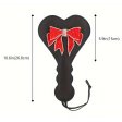 (image for) Red Bowtie Leather Paddle