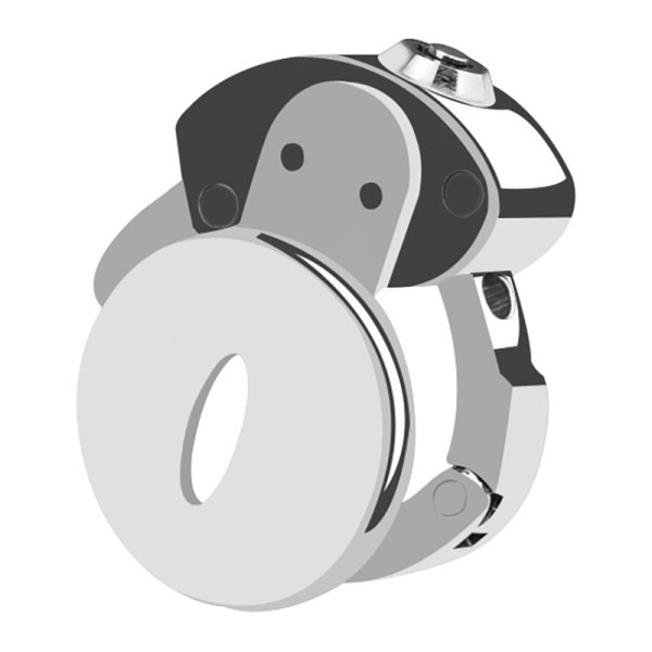 (image for) Flat Chastity Cage - Adjustable