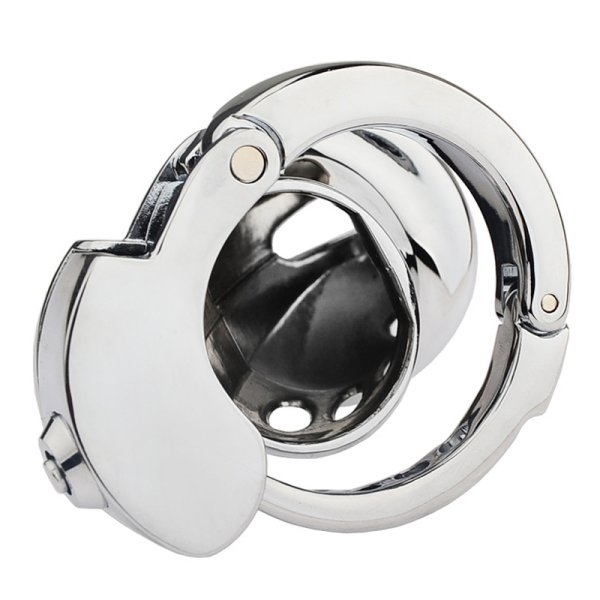 (image for) CB Chastity Lock Cock Cage - Adjustable Ring