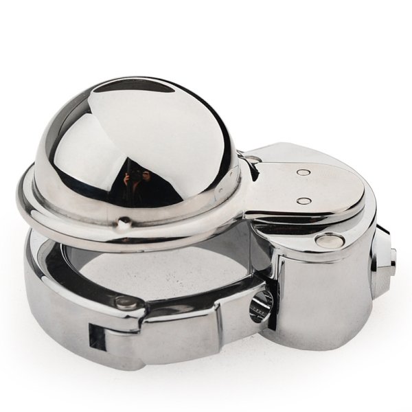 (image for) CB Chastity Lock Cock Cage - Adjustable Ring
