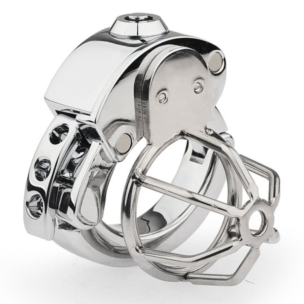(image for) Penis Bondage CB Chastity Lock - Adjustable Ring