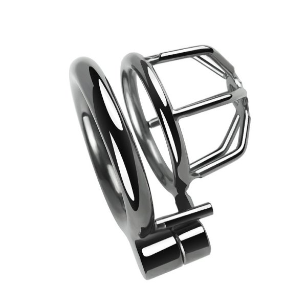 (image for) Penis Bondage CB Chastity Lock - Black