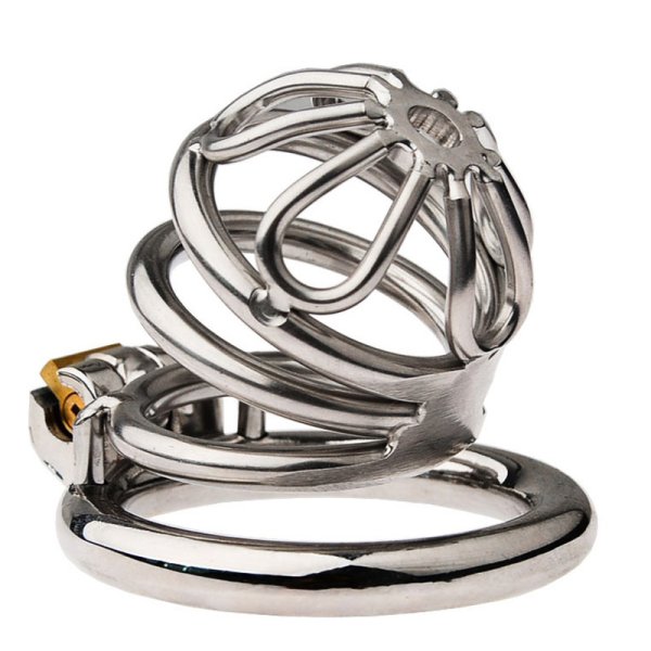 (image for) Petal Metal Chastity Cage - L