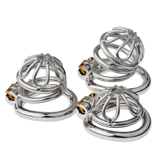 (image for) Petal Metal Chastity Cage - L
