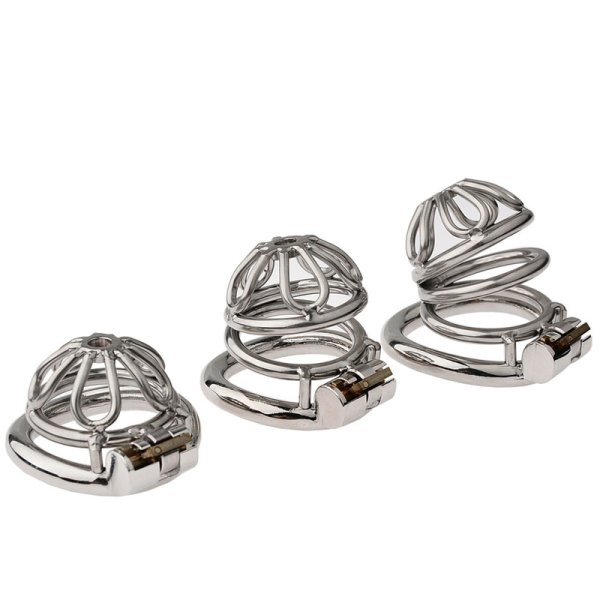 (image for) Petal Metal Chastity Cage - L