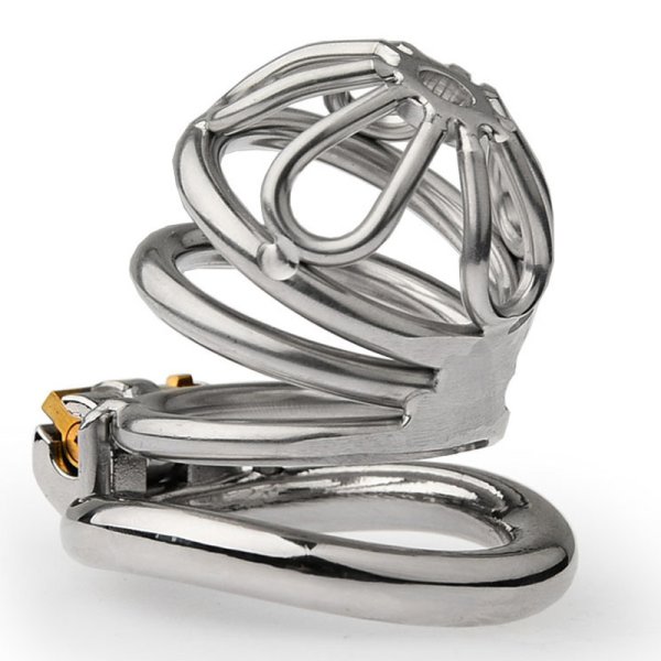 (image for) Petal Metal Chastity Cage - L