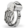 (image for) Plate Cage Chastity Device - Adjustable Ring