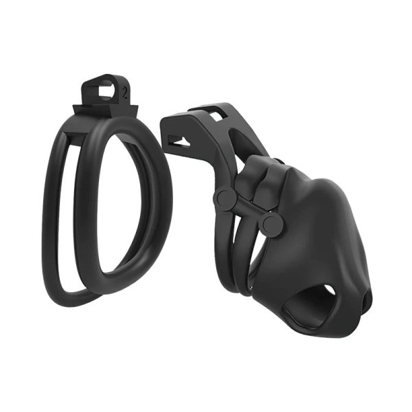 (image for) Double Ring Dinosaur Chastity Cage