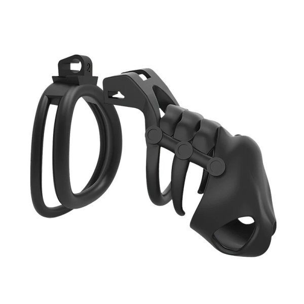 (image for) Double Ring Dinosaur Chastity Cage