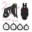 (image for) Double Ring Dinosaur Chastity Cage