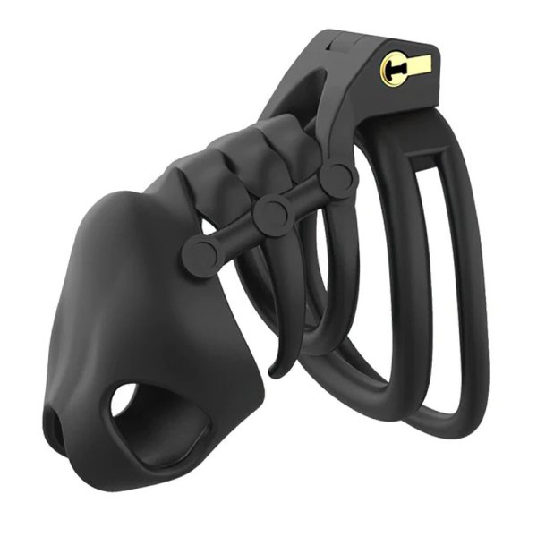 (image for) Double Ring Dinosaur Chastity Cage