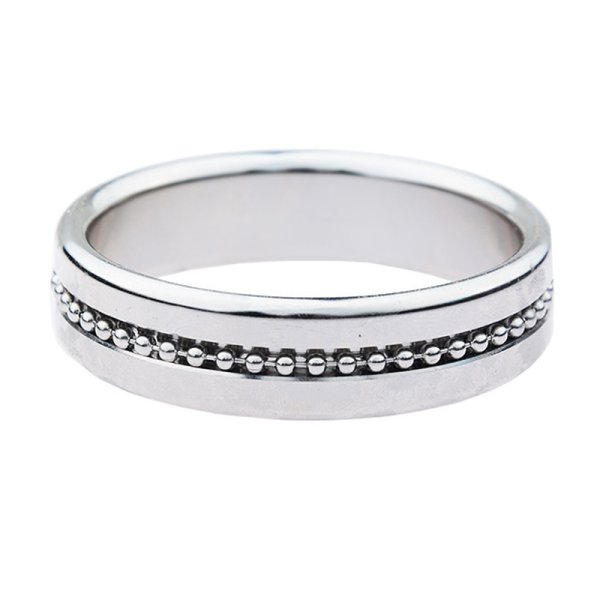 (image for) Metal Cock Ring with Grooves