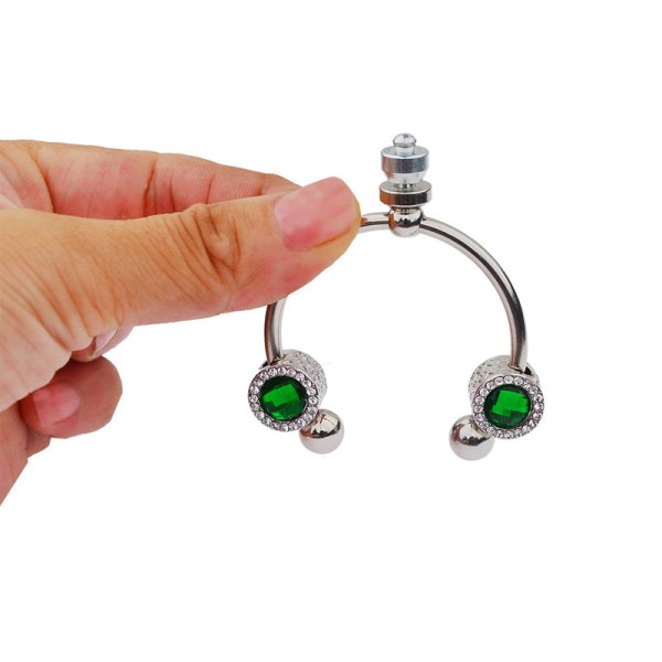 (image for) Electric Shock Glans Ring With Diamond
