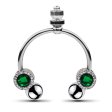 (image for) Electric Shock Glans Ring With Diamond