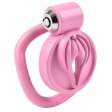 (image for) Button Lock Pussy Sissy Chastity Cage