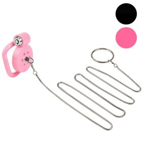 Flat Cock Cage with Clasp Chain