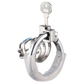 Stainless Steel Adjustable Chastity Cage