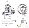 (image for) Stainless Steel Adjustable Chastity Cage