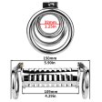 (image for) Metal Double Ended Chastity Cage
