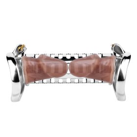 Metal Double Ended Chastity Cage