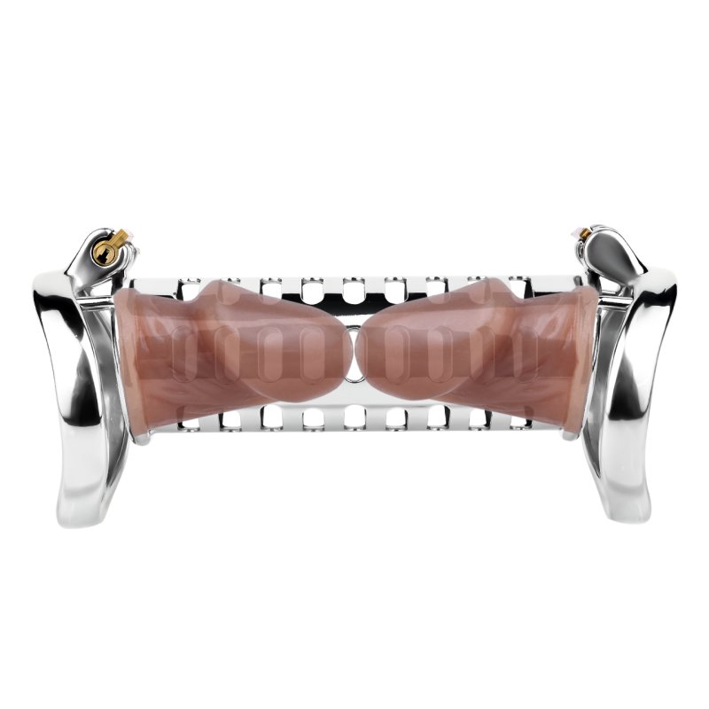 (image for) Metal Double Ended Chastity Cage