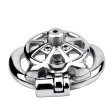 (image for) Spike Chastity Cage With Metal Urethral Catheter