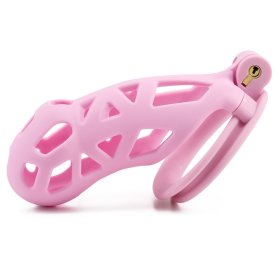 Pink Cobra 6.0 Chastity Cage Kit