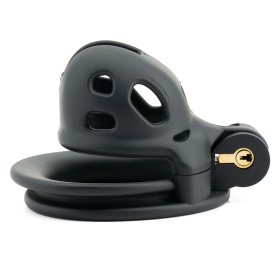 Black Cobra 6.0 Chastity Cage Kit