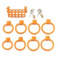 (image for) Plastic Double Ended Chastity Cage