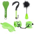 (image for) Green Leather BDSM Kit - 5 pcs