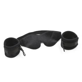 Bondage Velvet Handcuff Set