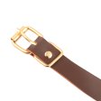 (image for) Brown Real Leather Bondage Kit