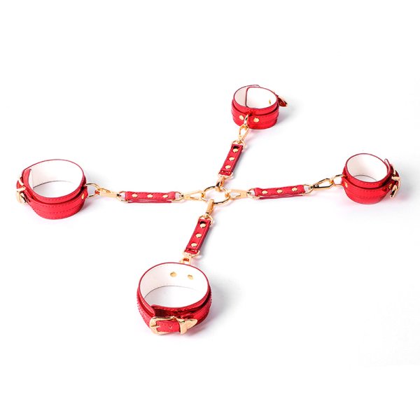 (image for) Leather 3D Laser Bondage Set