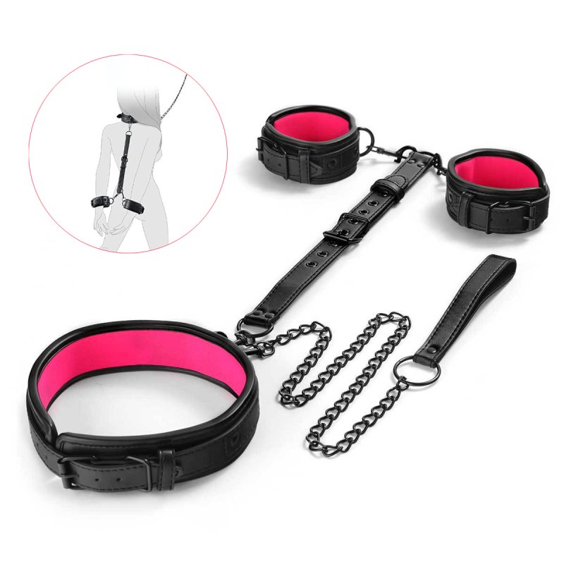 (image for) Neck to Wrist With Leash Restraints Kit