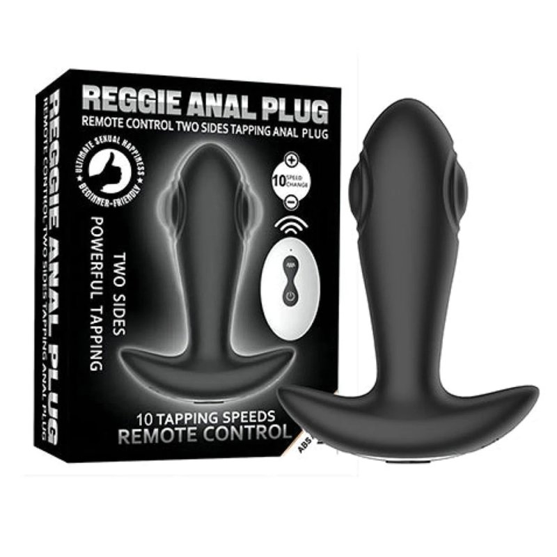 (image for) Reggie Tapping Anal Plug