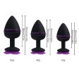 (image for) Silicone Anal Plug with Floral Base