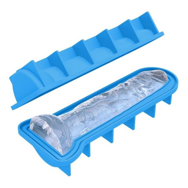 (image for) Prank Ice Dildo Molds Tray