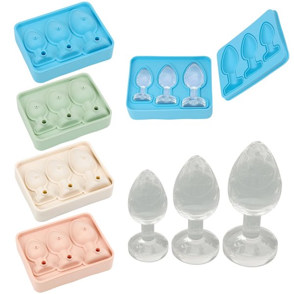(image for) Prank Ice Butt Plug Molds Tray