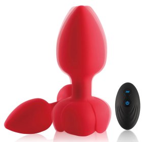 Rose Anal Plug with LED Light