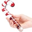 (image for) Gildo Candycane Glass Dildo