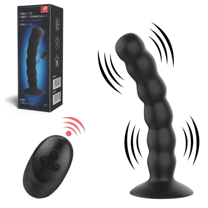 (image for) Ripple Vibration Peg Anal Beads