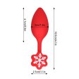 (image for) Snowflake 4 Inch Silicone Butt Plug