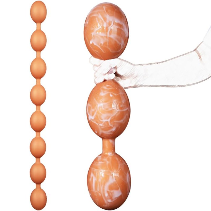 (image for) Oversize Eggs Extra Long 7 Sizes Pull Beads