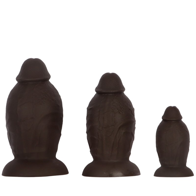(image for) Realistic Silicone Girthy Anal Dildo