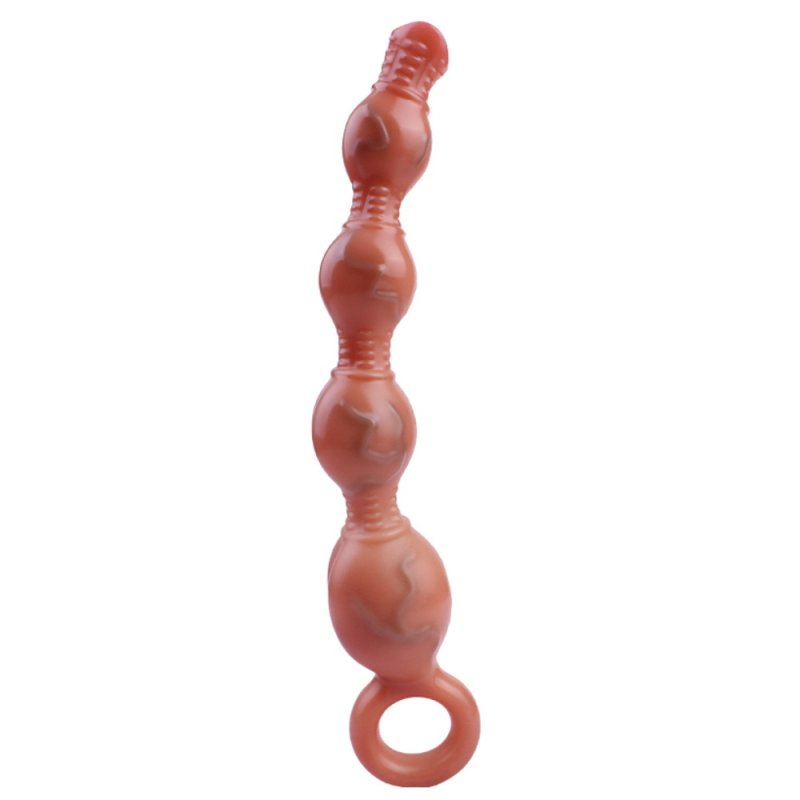 (image for) Anal Beads Dildo Vibrating 10.5 Inches