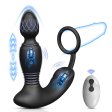 (image for) Prostate Rotation Anal Plug with Cock Ring